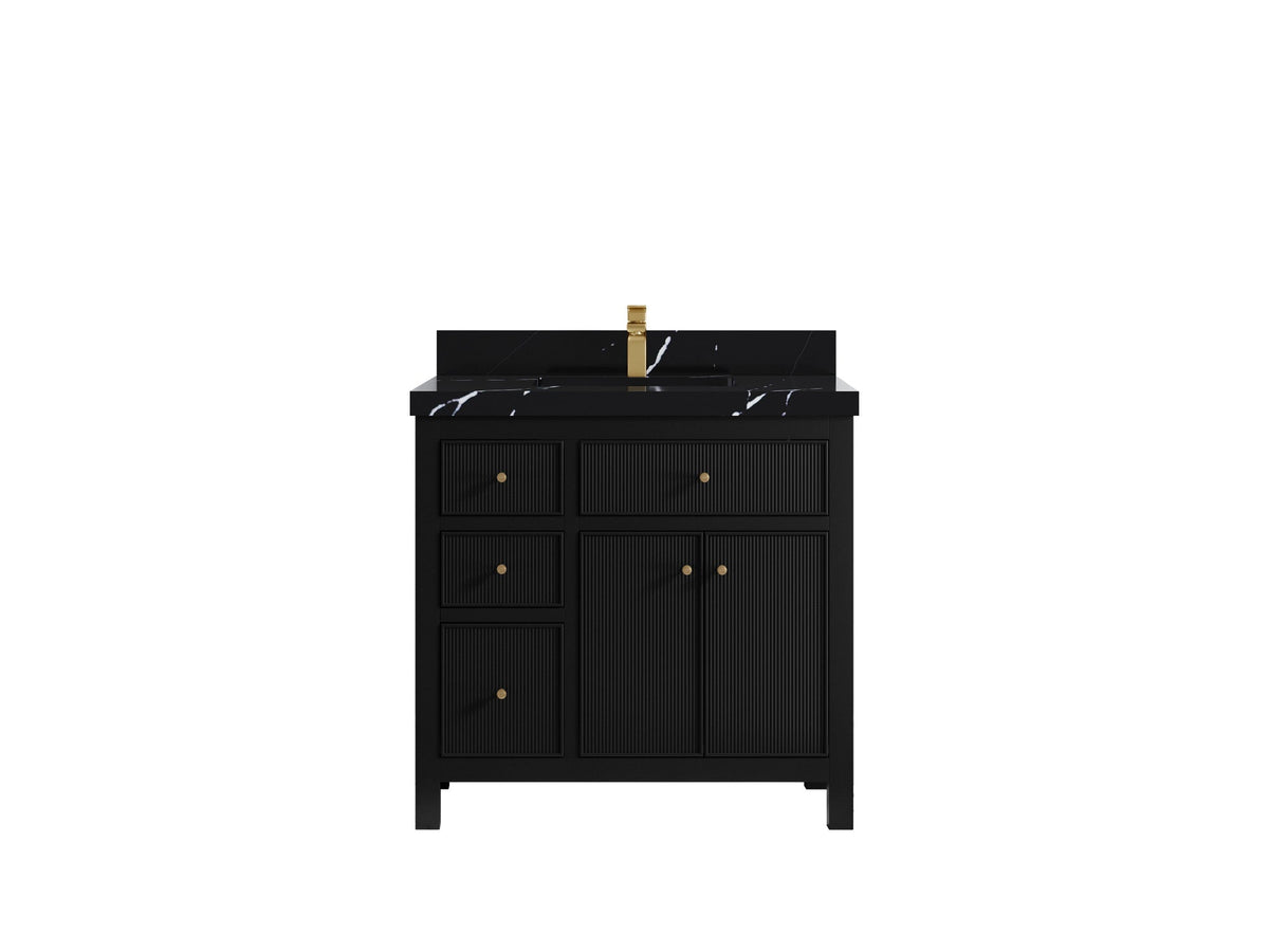 Sonoma 36 in. W x 22 in. D with Center Sink Bathroom Vanity - Willow Bath and Vanity