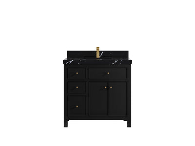 Sonoma 36 in. W x 22 in. D with Center Sink Bathroom Vanity - Willow Bath and Vanity