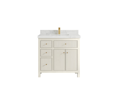 Sonoma 36 in. W x 22 in. D with Center Sink Bathroom Vanity - Willow Bath and Vanity