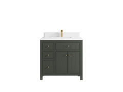 Sonoma 36 in. W x 22 in. D with Center Sink Bathroom Vanity - photo 32