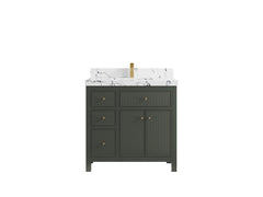 Sonoma 36 in. W x 22 in. D with Center Sink Bathroom Vanity - photo 27