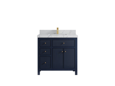 Sonoma 36 in. W x 22 in. D with Center Sink Bathroom Vanity - Willow Bath and Vanity