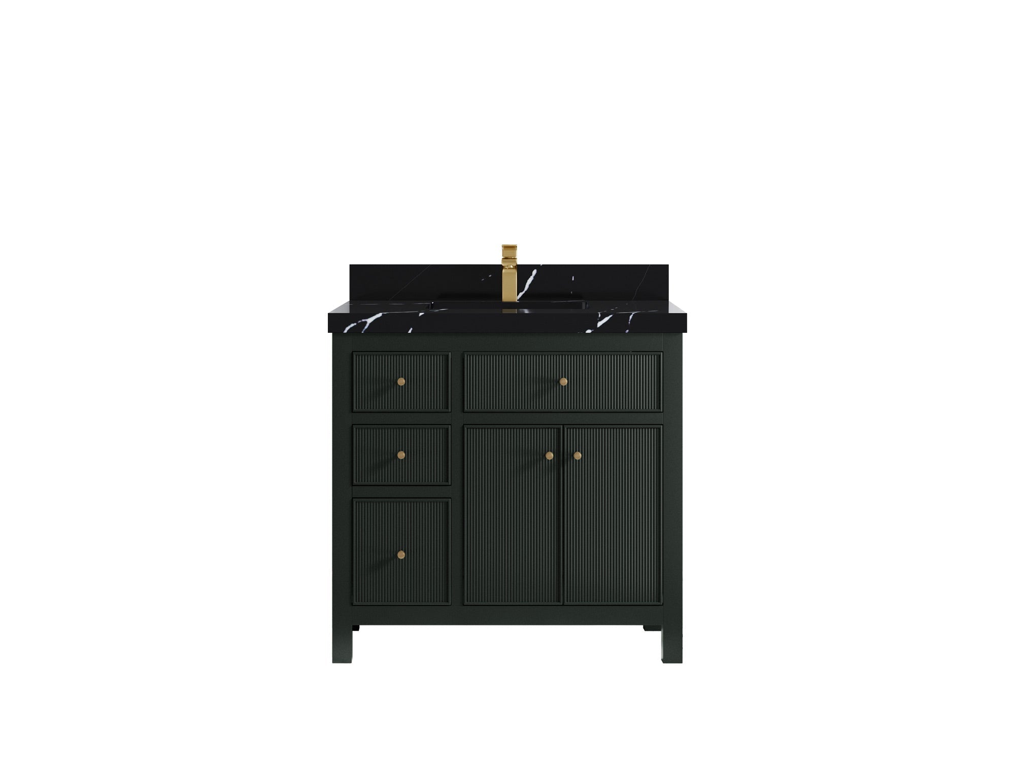 Sonoma 36 in. W x 22 in. D with Center Sink Bathroom Vanity - Willow Bath and Vanity