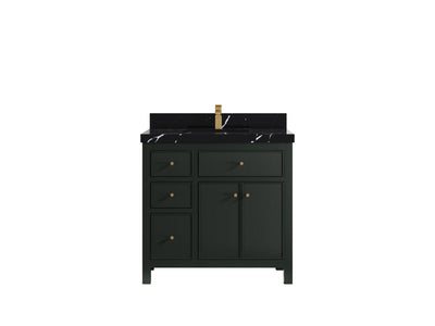 Sonoma 36 in. W x 22 in. D with Center Sink Bathroom Vanity - Willow Bath and Vanity