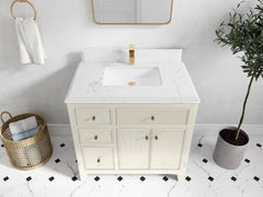 Sonoma 36 in. W x 22 in. D with Center Sink Bathroom Vanity - photo 22