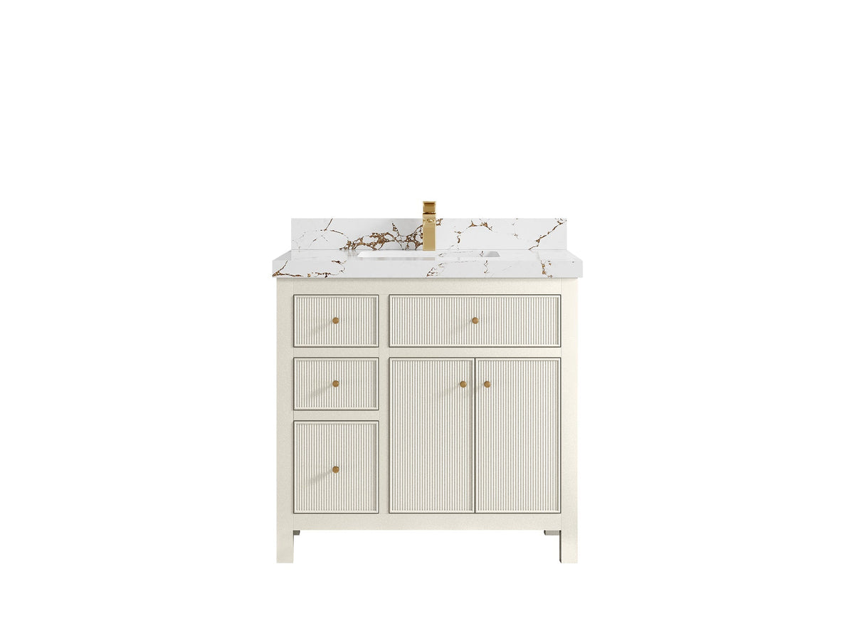 Sonoma 36 in. W x 22 in. D with Center Sink Bathroom Vanity - Willow Bath and Vanity