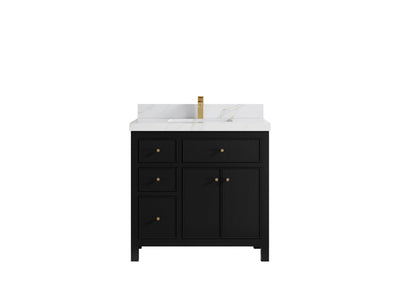 Sonoma 36 in. W x 22 in. D with Center Sink Bathroom Vanity - Willow Bath and Vanity