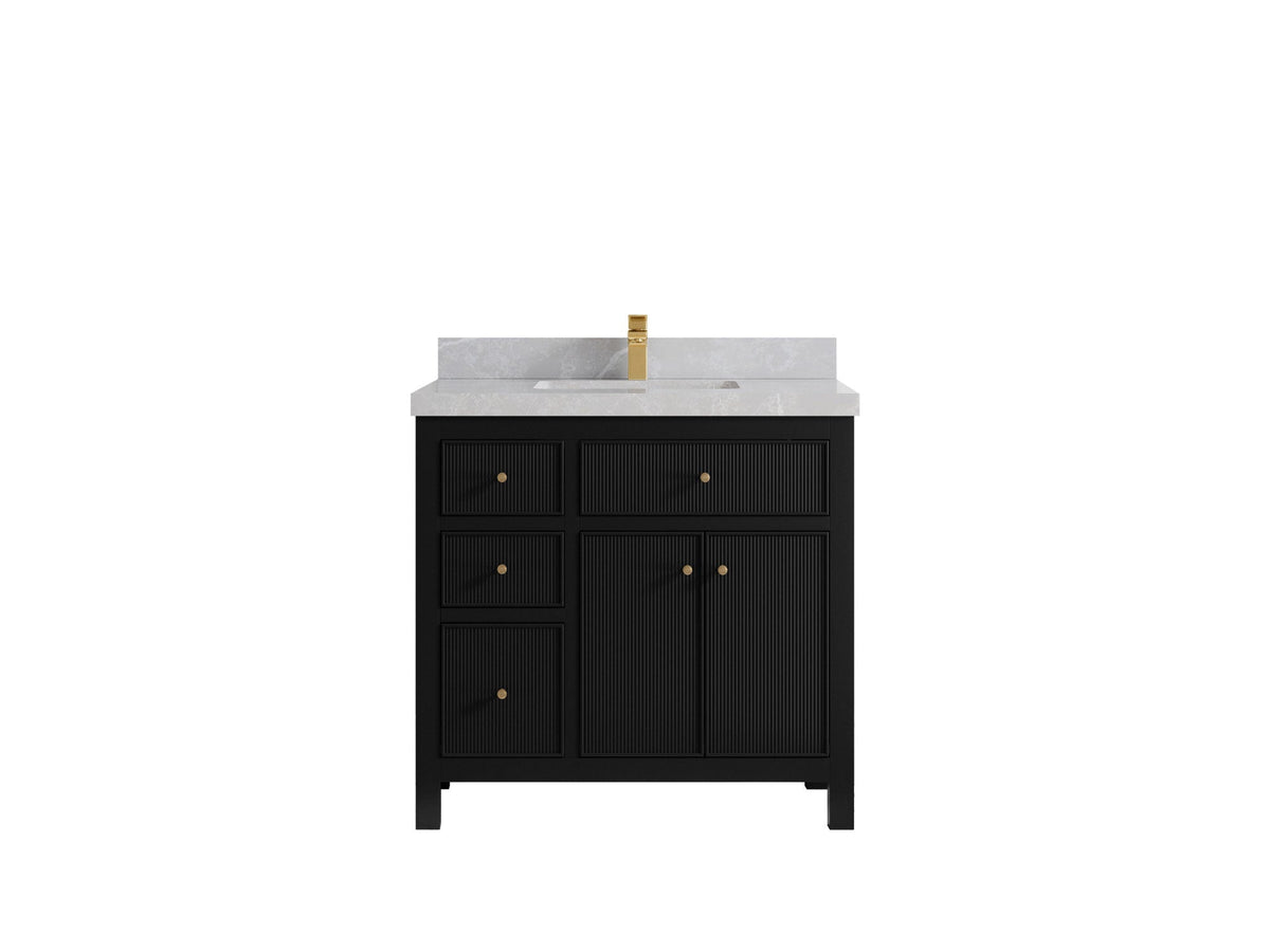 Sonoma 36 in. W x 22 in. D with Center Sink Bathroom Vanity - Willow Bath and Vanity