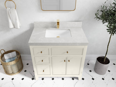 Sonoma 36 in. W x 22 in. D with Center Sink Bathroom Vanity - Willow Bath and Vanity