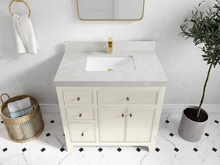Sonoma 36 in. W x 22 in. D with Center Sink Bathroom Vanity - photo 28