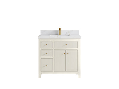 Sonoma 36 in. W x 22 in. D with Center Sink Bathroom Vanity - Willow Bath and Vanity