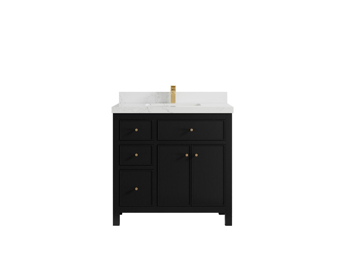 Sonoma 36 in. W x 22 in. D with Center Sink Bathroom Vanity - Willow Bath and Vanity