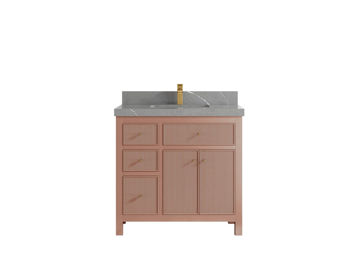 Sonoma 36 in. W x 22 in. D with Center Sink Bathroom Vanity - Willow Bath and Vanity