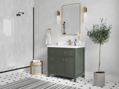 Sonoma 36 in. W x 22 in. D with Center Sink Bathroom Vanity - photo 2