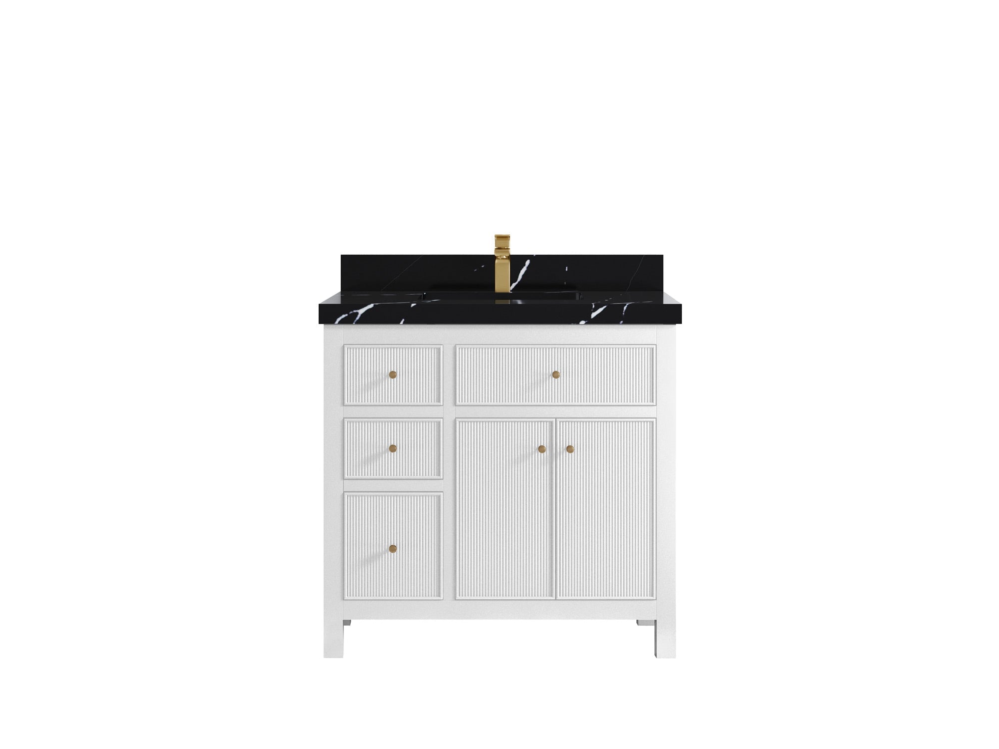 Sonoma 36 in. W x 22 in. D with Center Sink Bathroom Vanity - Willow Bath and Vanity