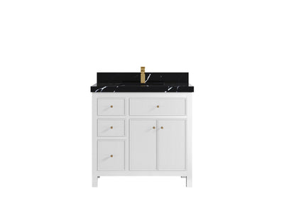 Sonoma 36 in. W x 22 in. D with Center Sink Bathroom Vanity - Willow Bath and Vanity
