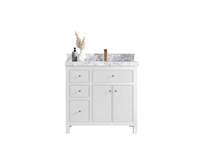 Sonoma 36 in. W x 22 in. D with Center Sink Bathroom Vanity - Willow Bath and Vanity