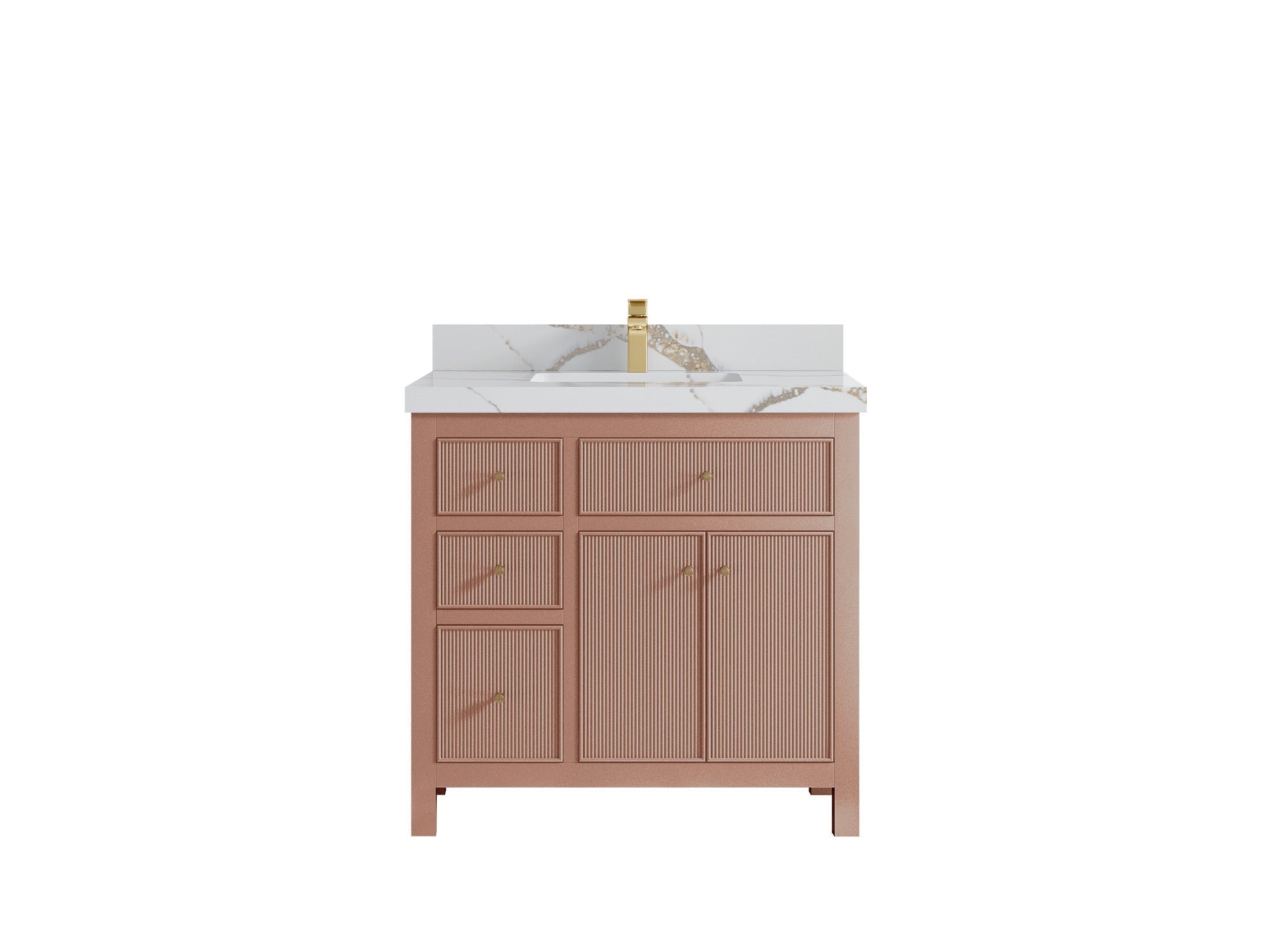 Sonoma 36 in. W x 22 in. D with Center Sink Bathroom Vanity - Willow Bath and Vanity
