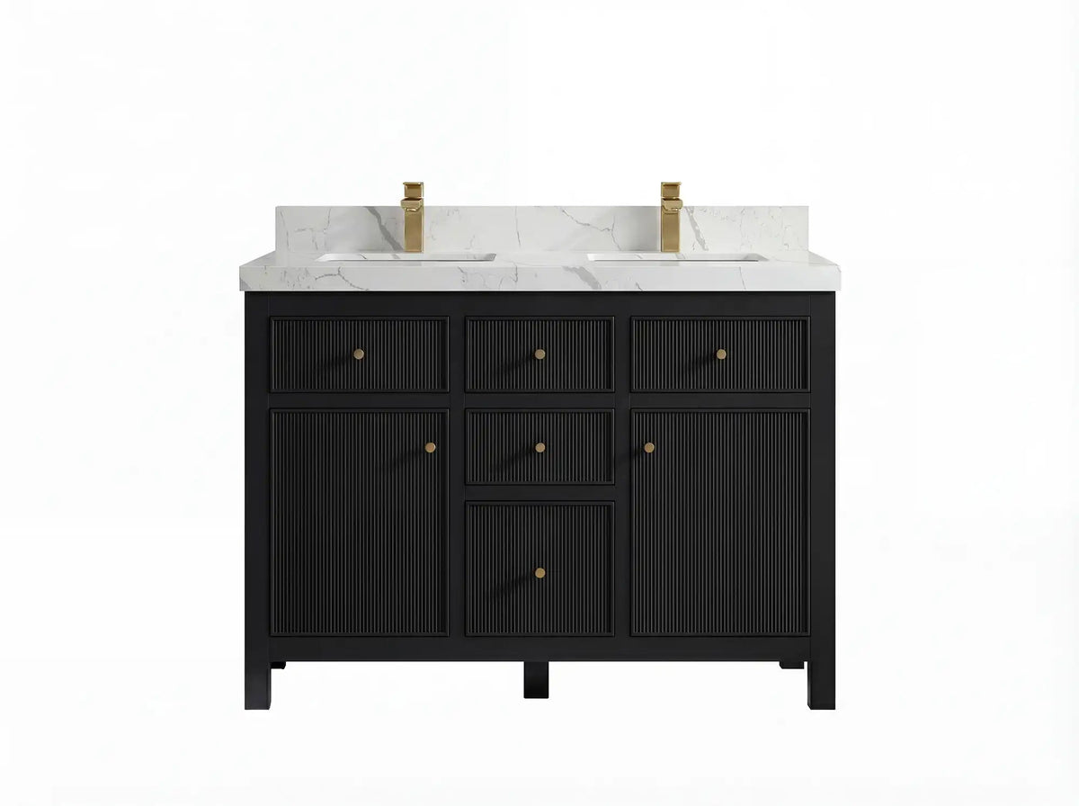 Sonoma 48 in. W x 22 in. D Double Sink Bathroom Vanity - Willow Bath and Vanity