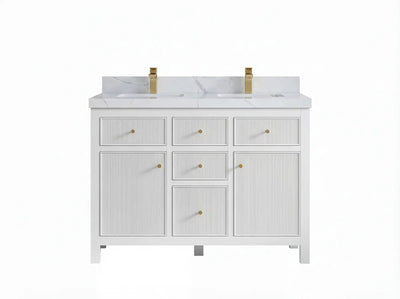 Sonoma 48 in. W x 22 in. D Double Sink Bathroom Vanity - Willow Bath and Vanity