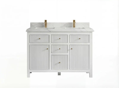 Sonoma 48 in. W x 22 in. D Double Sink Bathroom Vanity - Willow Bath and Vanity