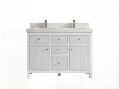 Sonoma 48 in. W x 22 in. D Double Sink Bathroom Vanity - Willow Bath and Vanity