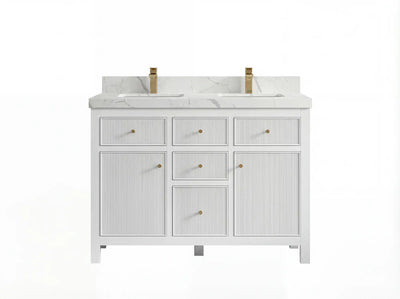 Sonoma 48 in. W x 22 in. D Double Sink Bathroom Vanity - Willow Bath and Vanity