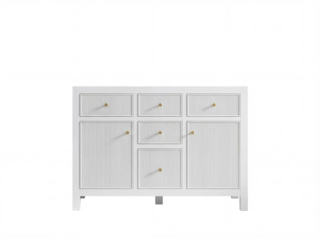 Sonoma 48 in. W x 22 in. D Double Sink Bathroom Vanity | 
              
                White
                
                  
             - SON-CAB-WH-47D - photo №6