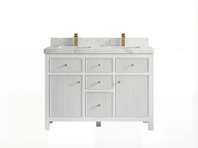 Sonoma 48 in. W x 22 in. D Double Sink Bathroom Vanity - Willow Bath and Vanity