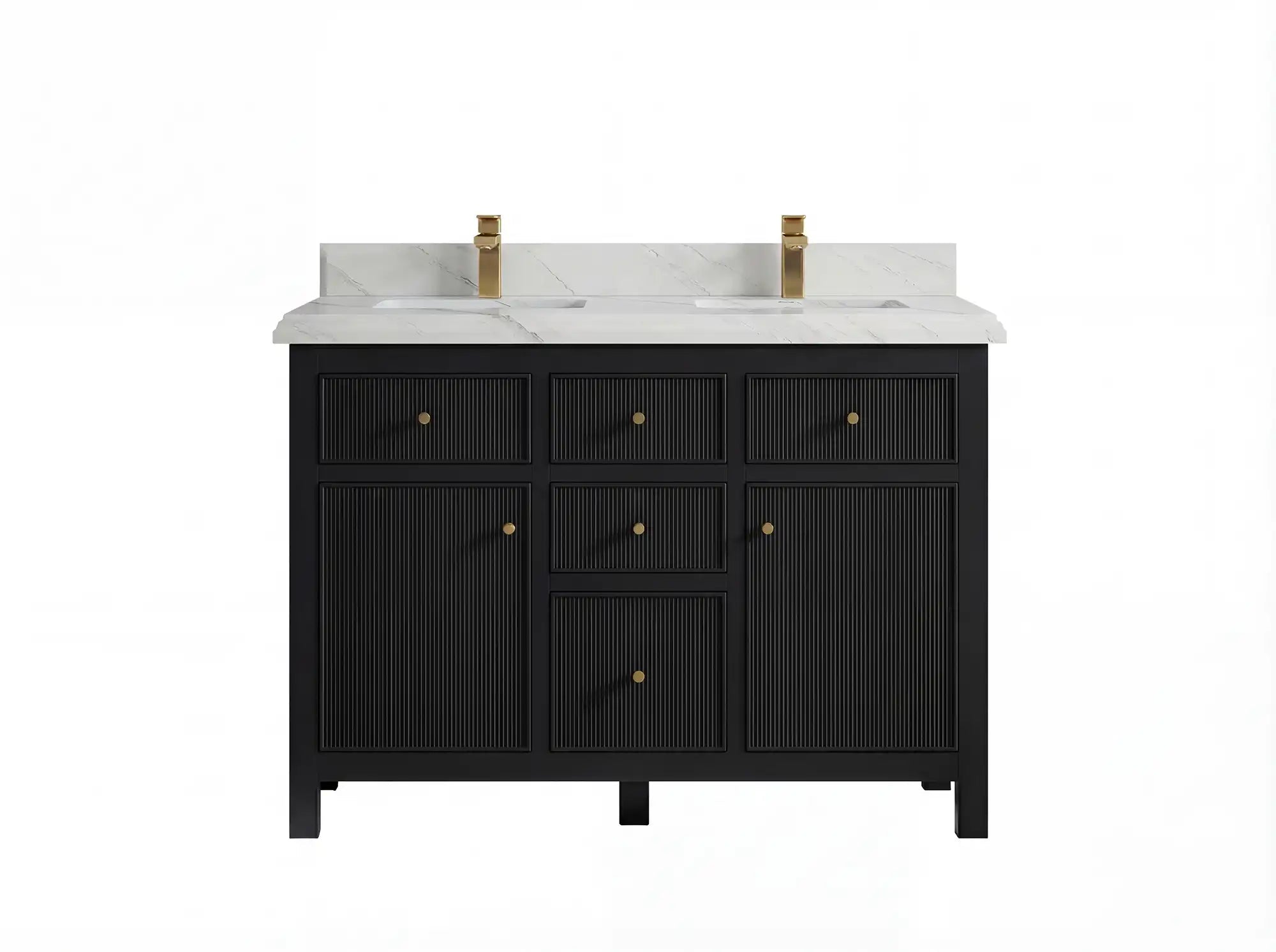 Sonoma 48 in. W x 22 in. D Double Sink Bathroom Vanity - Willow Bath and Vanity
