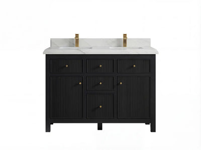 Sonoma 48 in. W x 22 in. D Double Sink Bathroom Vanity - Willow Bath and Vanity