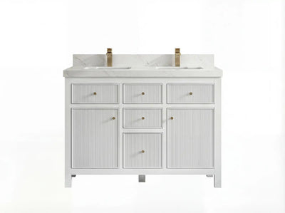 Sonoma 48 in. W x 22 in. D Double Sink Bathroom Vanity - Willow Bath and Vanity