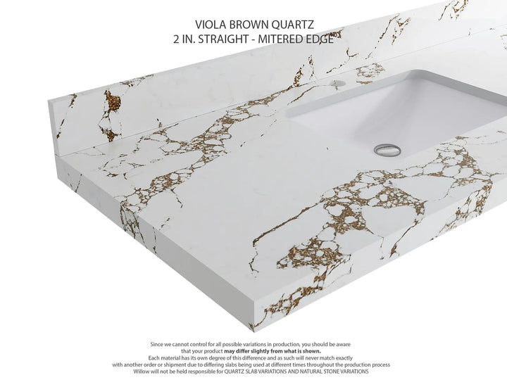 Sonoma 48 in W x 22 in D Free Standing Reeded Single Sink Bathroom Vanity - photo 15