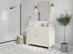 Sonoma 48 in W x 22 in D Free Standing Reeded Single Sink Bathroom Vanity - photo 2