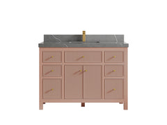 Sonoma 48 in W x 22 in D Free Standing Reeded Single Sink Bathroom Vanity - photo 33