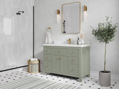 Sonoma 48 in W x 22 in D Free Standing Reeded Single Sink Bathroom Vanity - photo 2