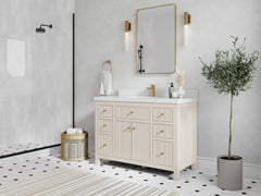 Sonoma 48 in W x 22 in D Free Standing Reeded Single Sink Bathroom Vanity - photo 2