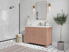 Sonoma 48 in W x 22 in D Free Standing Reeded Single Sink Bathroom Vanity - photo 2