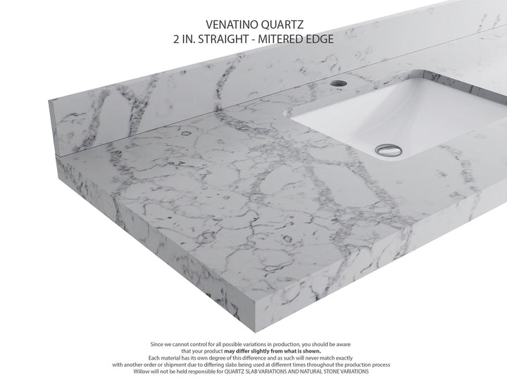 Sonoma 60 in W x 22 in D Free Standing Reeded Single Sink Bathroom Vanity - photo 20