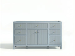 Sonoma 60 in W x 22 in D Free Standing Reeded Single Sink Bathroom Vanity - photo 2