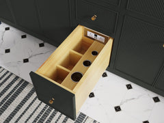 Sonoma 42 in W x 22 in D Free Standing Reeded Single Sink Bathroom Vanity - photo 5