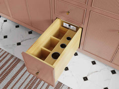 Sonoma 42 in W x 22 in D Free Standing Reeded Single Sink Bathroom Vanity - photo 5