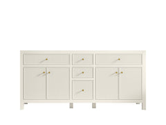 Sonoma 72 in W x 22 in D Free Standing Reeded Double Sink Bathroom Vanity - photo 6