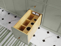 Sonoma 42 in W x 22 in D Free Standing Reeded Single Sink Bathroom Vanity - photo 5