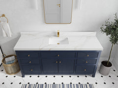 Sonoma 72 in W x 22 in D Free Standing Reeded Single Sink Bathroom Vanity - photo 23