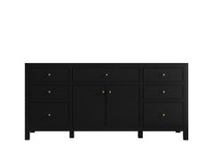 Sonoma 72 in W x 22 in D Free Standing Reeded Single Sink Bathroom Vanity - photo 7