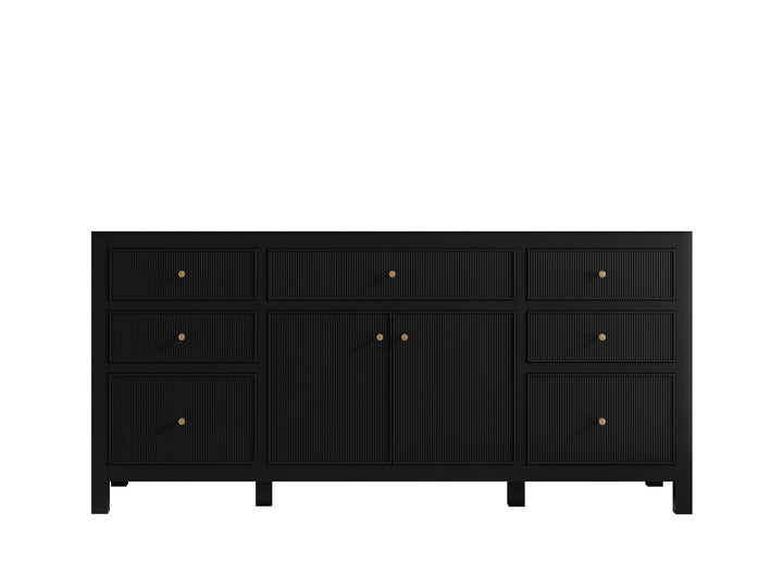 Sonoma 72 in W x 22 in D Free Standing Reeded Single Sink Bathroom Vanity - photo 7