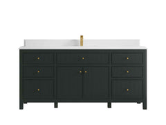 Sonoma 72 in W x 22 in D Free Standing Reeded Single Sink Bathroom Vanity - photo 25