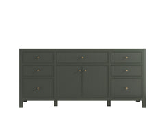 Sonoma 72 in W x 22 in D Free Standing Reeded Single Sink Bathroom Vanity - photo 7