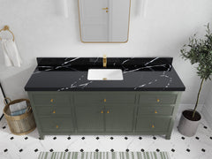 Sonoma 72 in W x 22 in D Free Standing Reeded Single Sink Bathroom Vanity - photo 20